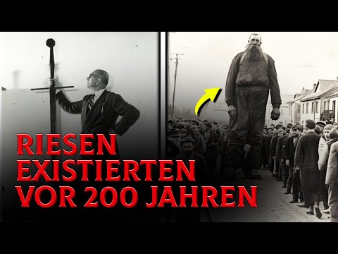 Die letzten Riesen wurden erst vor 200 Jahren zerstört. Wie ist das passiert?