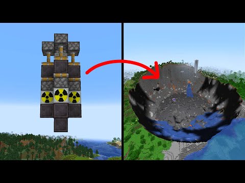 I made a nuke in minecraft