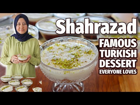 Shahrazad Dessert 🍮 Crowd Pleasing Turkish Milk & Bread Pudding