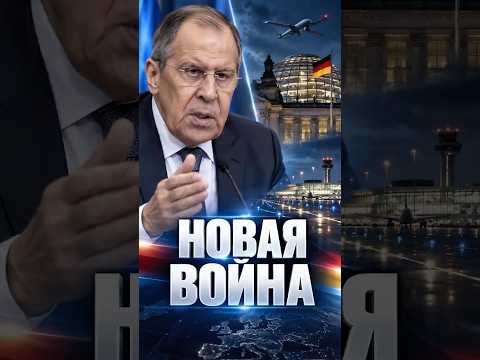 🇷🇺🇩🇪 Лавров назвал дипломатический ответ Германии на инцидент с дронами в Лейпциге началом войны