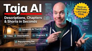 Repurpose YouTube Videos into Shorts & Blogs with Taja AI