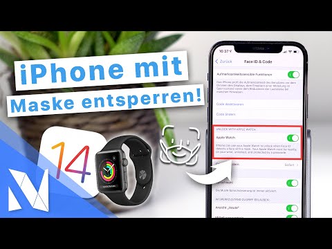 Tutorial: iPhone mit Maske entsperren - MaskID nutzen! (iOS 14.5 & watchOS 7.4) | Nils-Hendrik Welk