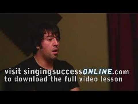 Voice Lessons - Brett Manning teaches How to Sing HIGH MIX