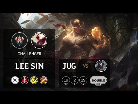 Lee Sin Jungle vs Kayn - KR Challenger Patch 9.10