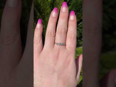 Antique Edwardian 18ct Yellow Gold Five Stone Diamond Ring Circa 1910