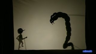 preview picture of video 'Théâtre d'ombres, Pinocchio 2, Spectacle scolaire 2014, L'Auberson Sainte-Croix'