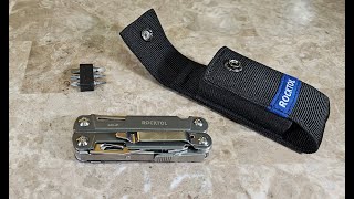 EDC: Rocktol Gen-R 27 in 1 VG10 Blade Multitool Pliers Review (Holiday Gift)