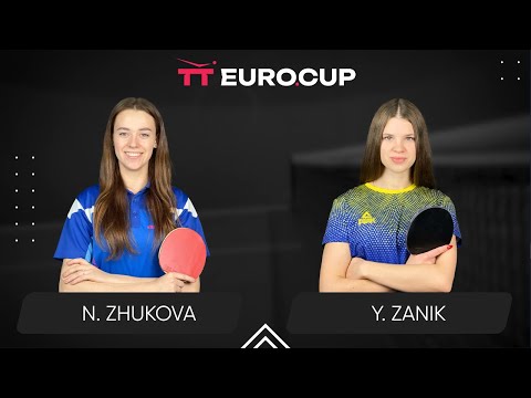 18:50 Nadiia Zhukova - Yulianna Zanik 16.08.2024 TT Euro.Cup Women Ukraine Star. TABLE 4