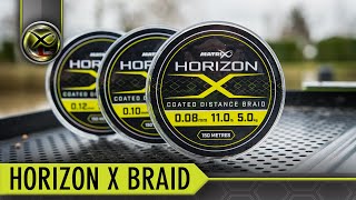Šňůra Matrix Horizon X Coated Braid 150m 0.10mm 6.2kg
