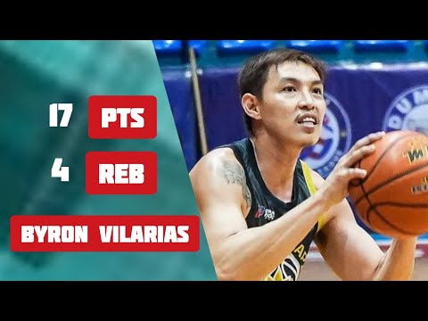 BYRON VILARIAS | 17 PTS 4 REB vs. CAM NORTE WARRIORS | PSL President Cup 2024