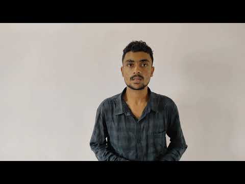 Shailesh Singh  only one word audition video for digital ad 
