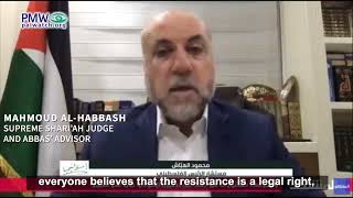 Mahmoud Al-Habbash on TV