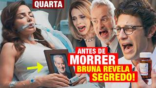 QUEM AMA CUIDA - Capítulo de hoje 05/08 QUARTA - Bruna vira VÍTIMA de Ademir! Antes, REVELA SEGREDO!