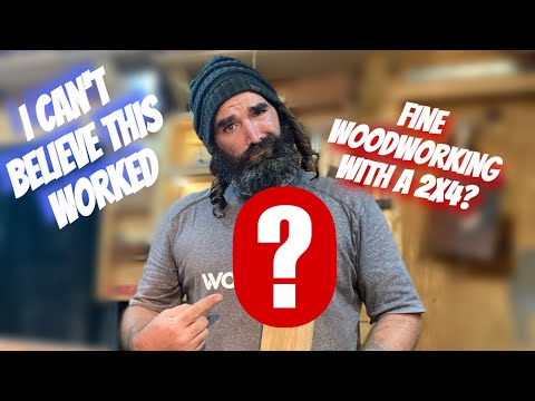 Feine Holzbearbeitung mit einem 2x4?? Verrückte Ergebnisse!