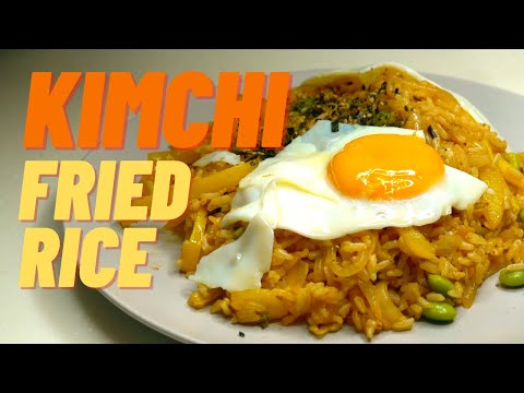 Easy Kimchi Fried Rice - 5 Ingredients
