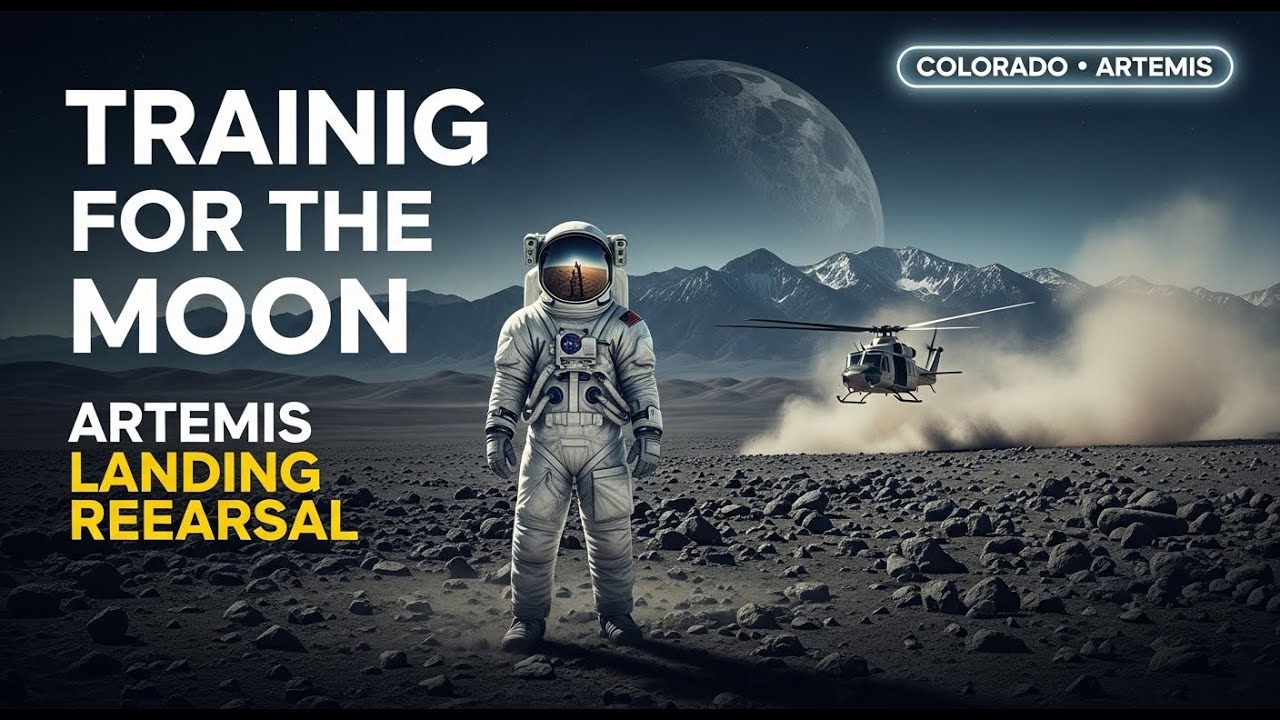 NASA Astronauts Simulate Lunar South Pole Landings in Colorado Rockies