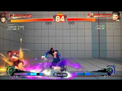 SSF4 AE:2012 lutuna (Juri) vs J J Tyler (Sakura)