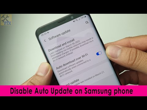 How to Disable Forced Auto Update on Samsung phone 2022