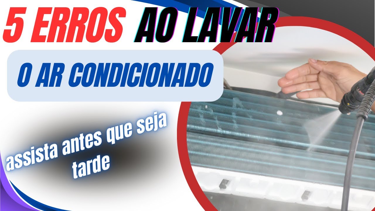 Como higienizar um ar condicionado inverter, passo a passo