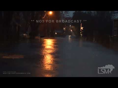 01-02-2023 Campti, LA - Heavy rains from tornadic storms cause flash flooding