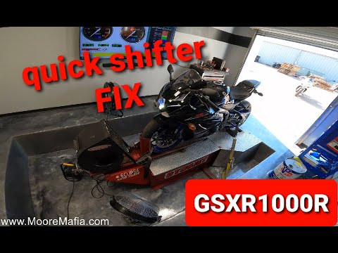 2018 GSXR 1000 R Quick Shifter Fix Plus Nitrous Hayabusa 50 shot - Moore Mafia