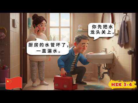 🇨🇳 Learn Chinese: 15 Short Conversations About Renting an Apartment (HSK 3-4)