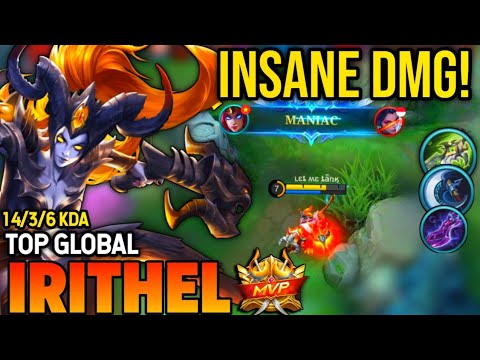 IRITHEL BEST BUILD 2022 | TOP GLOBAL IRITHEL GAMEPLAY | MOBILE LEGENDS✓