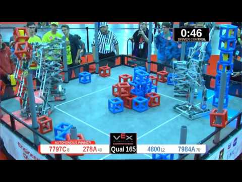2015 VRC Engr Q165 - 7797C 278A vs 4800 7984A - 79 to 69 - VEX Worlds 2015 - Engineering Division