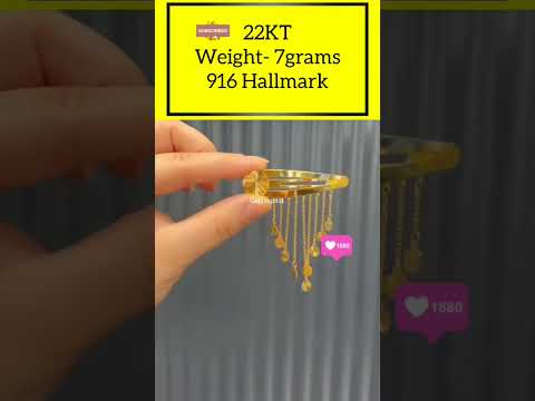 22 carat gold hair accessories 7 grams gold tic tak pin for women #todaygoldprice #goldjewellery