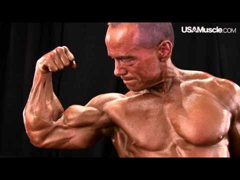 2014 NPC Masters Nationals Men's Backstage Posing (Over 50/60/70)