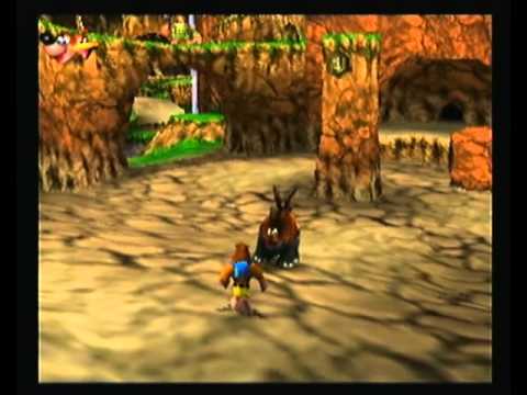 Let's Play Banjo Tooie Blind Part 26 Ghompasaurus!!