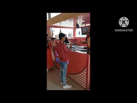 Turkish icecream 🍨🍨 first time Experience #turkishicecream #youtube #youtubevideo