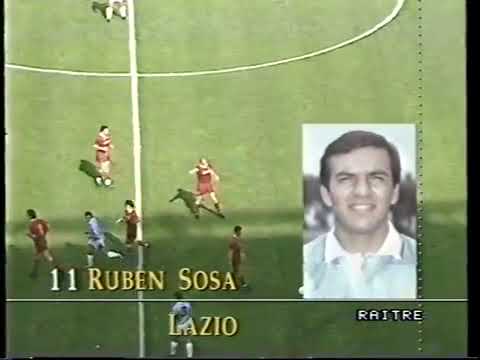 Roma - Lazio / Serie A 1990-1991 (Ruben Sosa, Voller, Riedle, Aldair, Rizzitelli, Troglio, Berthold)