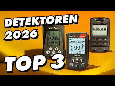 🏆 Top 3 Metal Detectors 2025/2026: Test Winners for Beginners to Professionals (All Price Ranges)