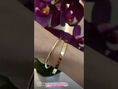 Pulseira Cartier Love pequena: 2 anos de uso | Chloe Dang