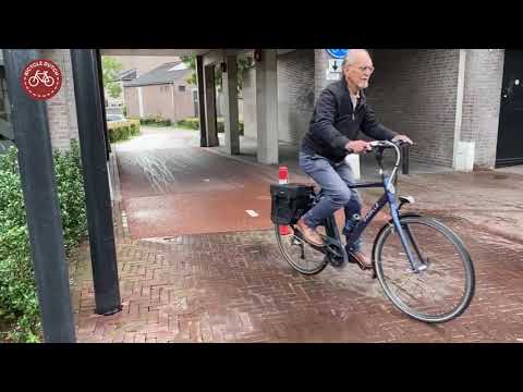 Bike ride from Oss to Uden (Sped-up)