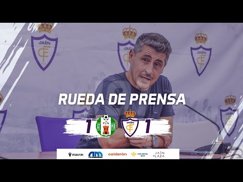 RUEDA DE PRENSA | J2 Atlético Mancha Real 1 - 1 Real Jaén CF