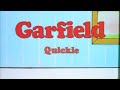 Garfield Quickie S5 106 So Close But So Far