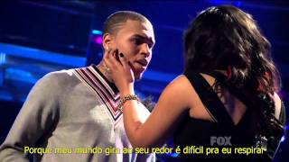 Jordin Sparks &amp; Chris Brown - No Air (Live at American Idol) [Legendado]