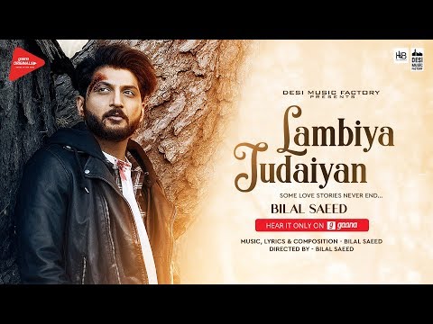Poster lambiya judaiyan lyrics – bilal saeed