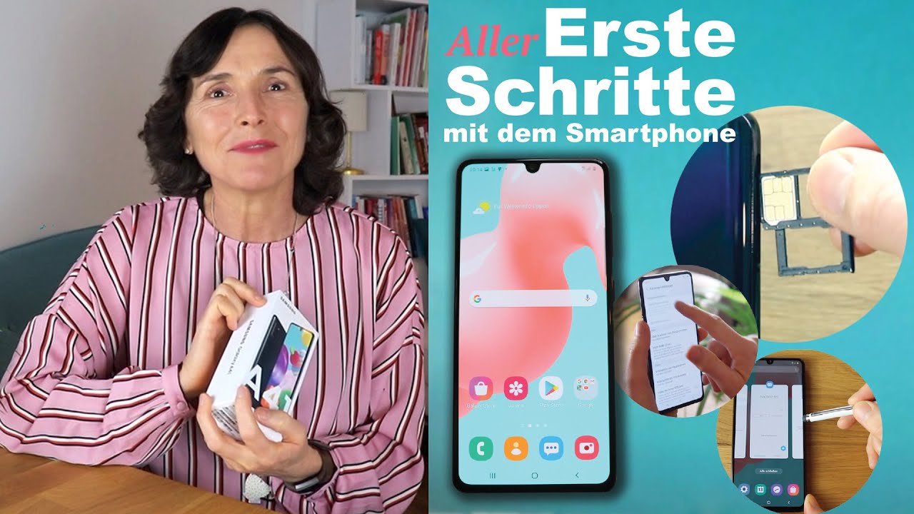 Allererste Schritte mit dem Smartphone. Online-Kurs für Einsteiger Teil 01.