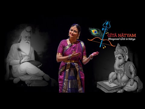 GitaNatyam. Sri.Ganesha - the Scribe of  the manual for humanity!