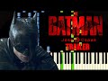 The Batman - Trailer | Something In The Way (Piano Tutorial + Sheet Music)