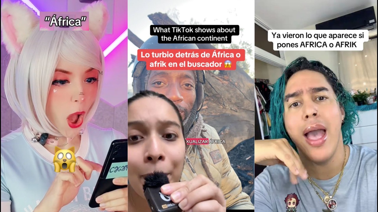Nunca busques África en tiktok