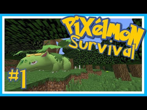 Pixelmon Survival - Episode #1 - So Many Legendaries! - (Minecraft Pixelmon)