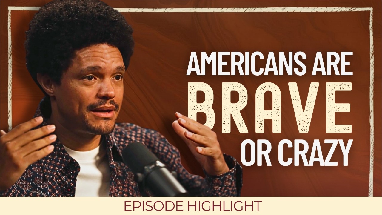 Trevor Noah: "Americans are weird for working for free"