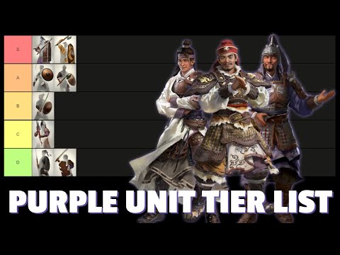 Purple Unit Tier List | Total War: Three Kingdoms
