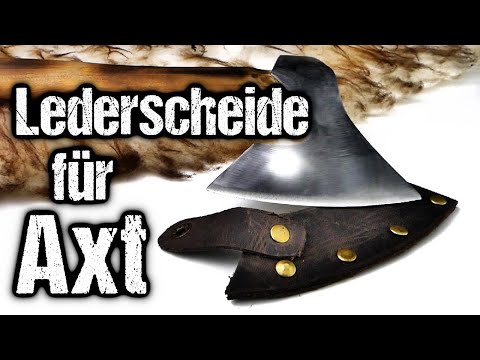 Anleitung: Lederscheide selber machen | Ohne Kleben und Ohne nähen