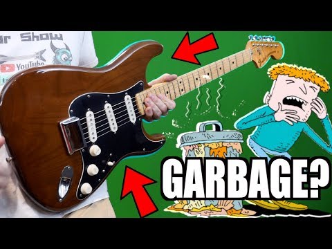 Are 70s Strats Really Hot Garbage? | 1976 Fender Stratocaster Hardtail Mocha Brown | Review + Demo