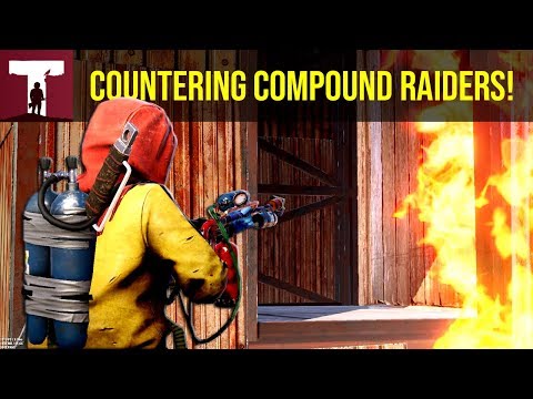 COUNTER RAIDING COMPOUND RAIDERS! (Rust)